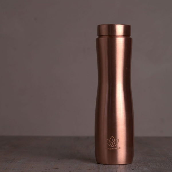 Slim Curve Copper Bottle (34oz) | Lucky Owl