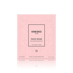 Rose Quartz Antioxidant Face Mask - 4 Pack | Knesko