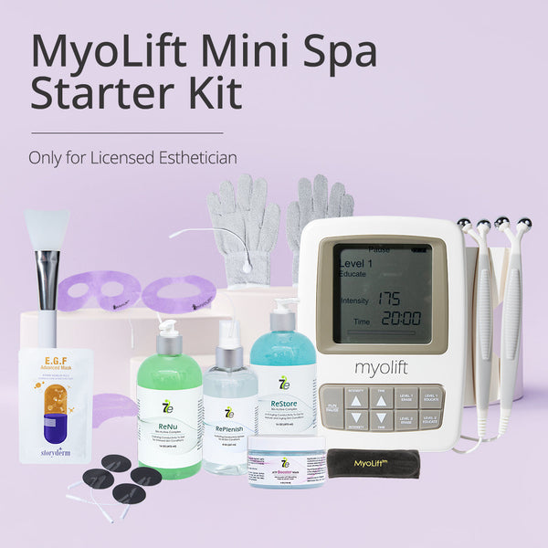 Mini Spa Starter Microcurrent Facial Kit | 7e Wellness