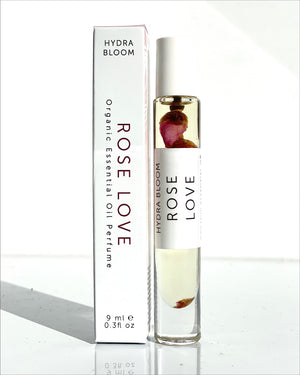 Rose Love Organic Perfume Roll-on | Hydra Bloom