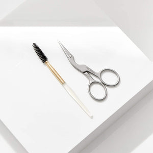 Tweezerman Brow Shaping Scissors & Brush