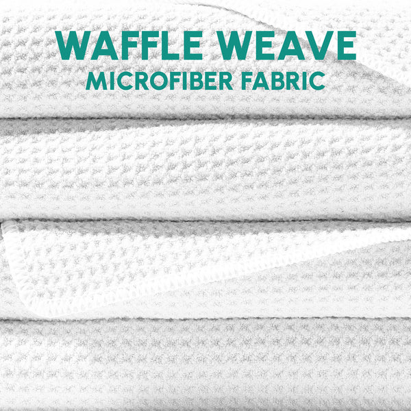 Waffle Microfiber Beach Towel - Curl  | SUN'Y