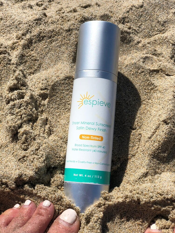 Non-Tinted Sunscreen SPF 40 (satin dewy finish) | Espieve