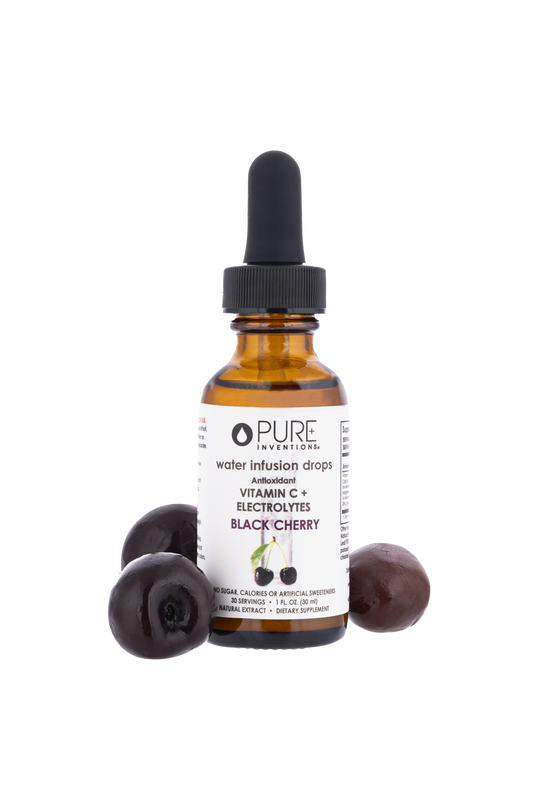 Electrolytes + Vitamin C Black Cherry -  | Pure Inventions