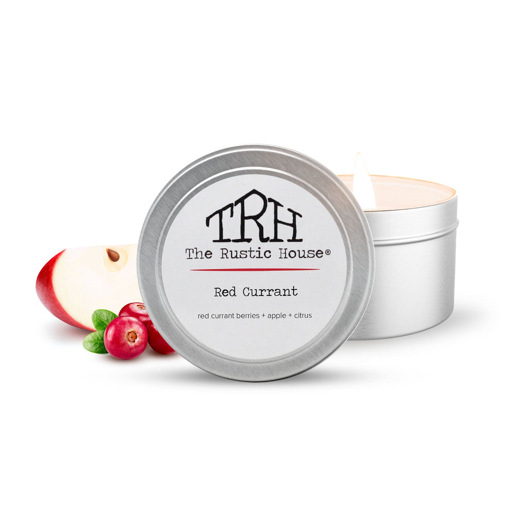 Red Currant Travel Tin Candle | The Rustic House