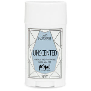 Daily Deodorant 2.65 oz. - UNSCENTED | Primal Elements