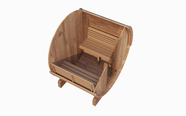 E6 Sauna Barrel - 2-4 Person | Western Sol