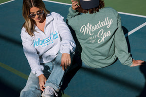 Mentally I’m At The Spa Unisex Crew Neck Sweatshirt | Lucky Owl