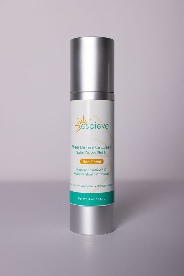 Non-Tinted Sunscreen SPF 40 (satin dewy finish) | Espieve