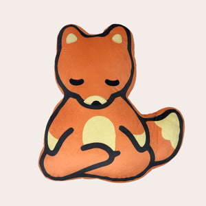 Meditating Fox Plushie | Lucky Owl