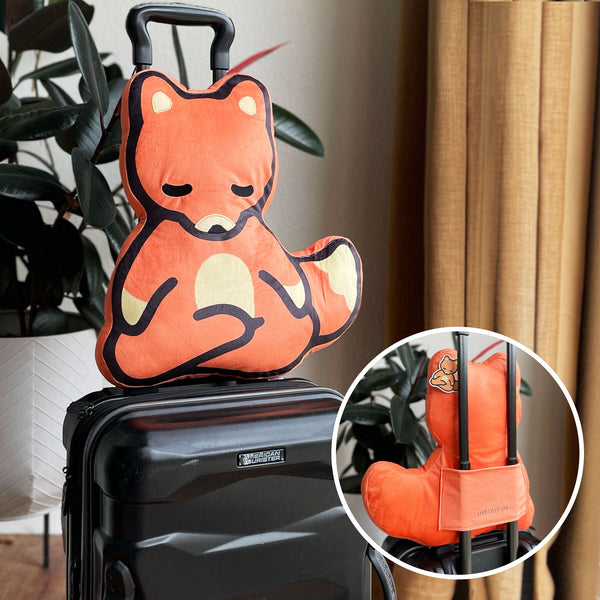 Meditating Fox Plushie | Lucky Owl