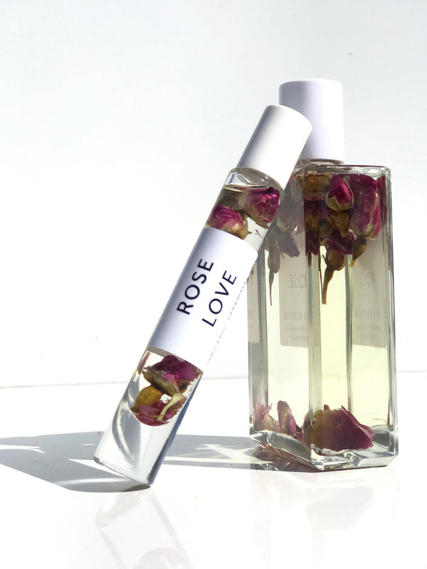 Rose Love Organic Perfume Roll-on | Hydra Bloom