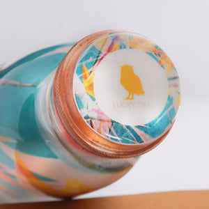 Bird of Paradise Full Wrap Print Copper Bottle (34oz) | Lucky Owl