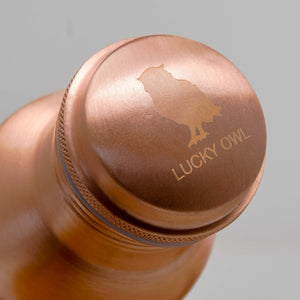 Diamond Copper Bottle (34oz) | Lucky Owl