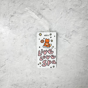 Luggage Tag - Meditating Fox- Limited Edition | Lucky Owl