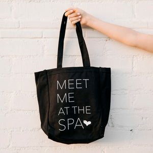 Meet Me at the Spa Classic Tote Bag | Lucky Owl