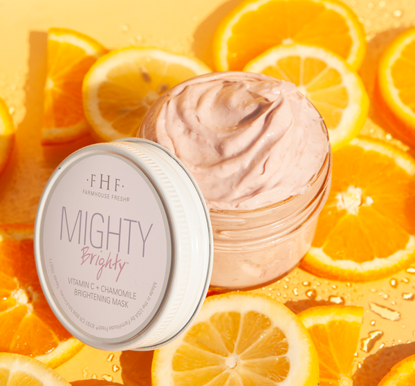 Mighty Brighty™ Vitamin C + Chamomile Brightening Mask | Farmhouse Fresh