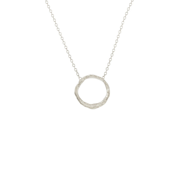 Small Opihi Circle Necklace | Catherine Weitzman Jewelry