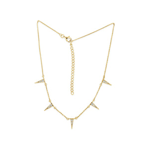 Ragged Point Station Necklace | Little Sparkles