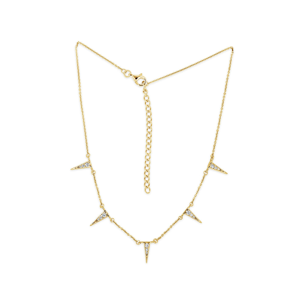 Ragged Point Station Necklace | Little Sparkles