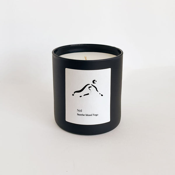 No. 1 Sunrise Island Yoga (Bali) 8 oz Candle | Lucky Owl