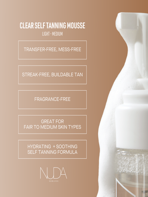 Self Tanning Water Mousse | NUDA