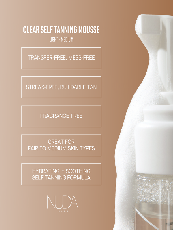 Self Tanning Water Mousse | NUDA