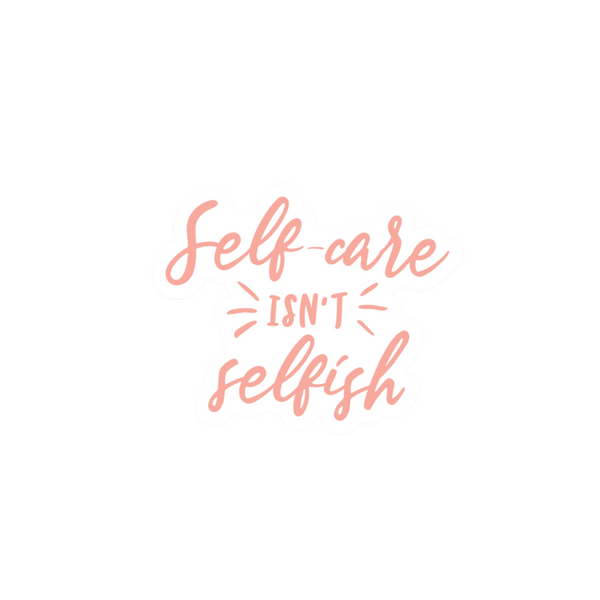 SELF-CARE STICKER PACK | Wellness Month