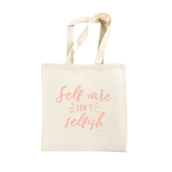 Self-Care Isn't Selfish Lightweight Tote | Lucky Owl