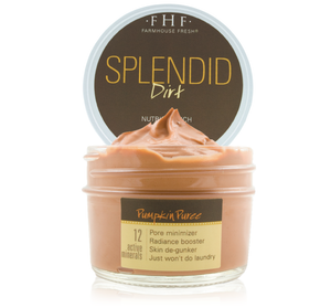 Splendid Dirt® Nutrient Mud Mask with Organic Pumpkin Puree | Farmhouse Fresh