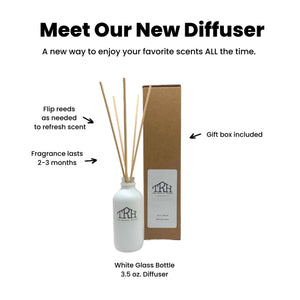 Lemongrass + Sage Reed Diffuser | The Rustic House