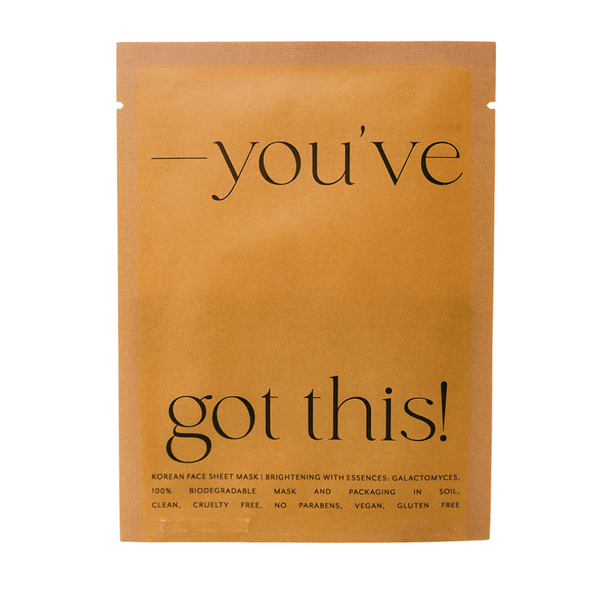 Korean Sheet Mask - You've Got This | Lucky Owl