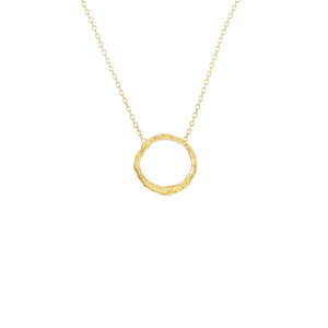 Small Opihi Circle Necklace | Catherine Weitzman Jewelry