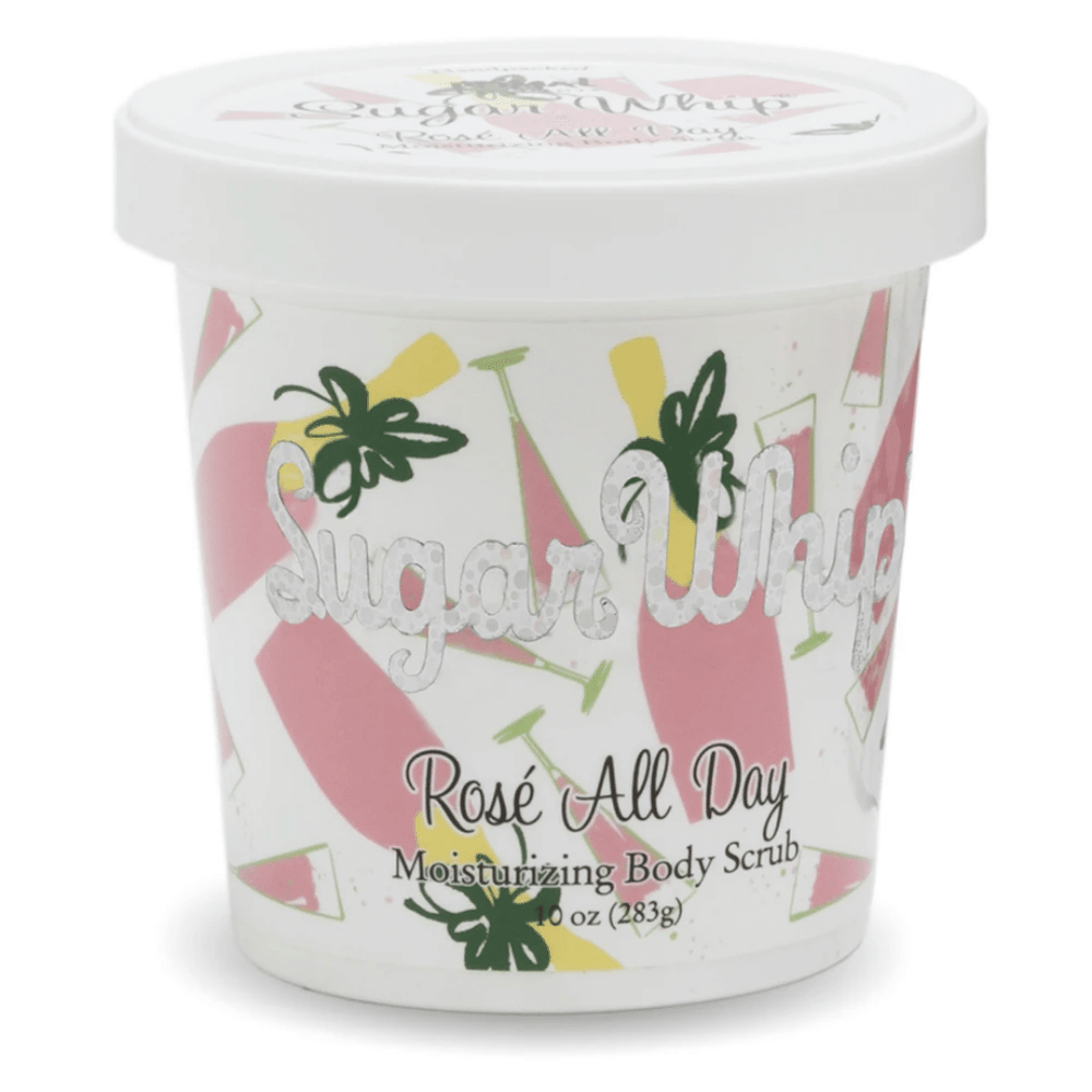 Rose All Day Sugar Whip Body Scrub 10 oz | Primal Elements