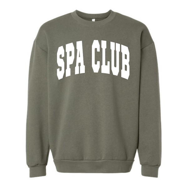 Spa Club Crew Neck Sweatshirt | Lucky Owl