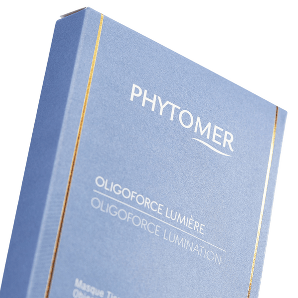 Oligoforce Lumination Targeted Dark Spot and Wrinkle Sheet Mask With Vitamin B3 - 4 Mask Set| Phytomer