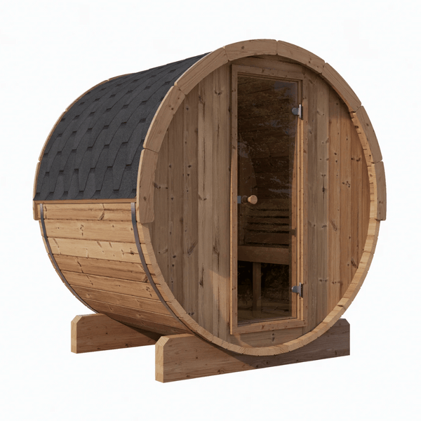 E6 Sauna Barrel - 2-4 Person | Western Sol