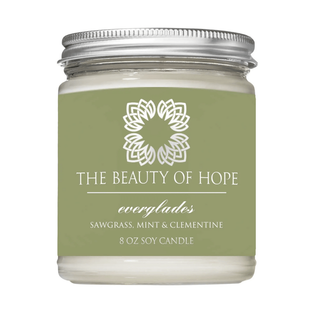 Everglades 8oz Candle | The Beauty of Hope