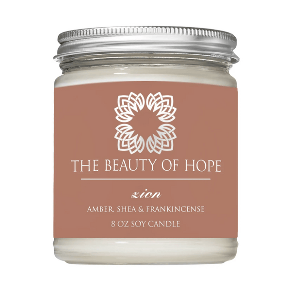 Zion 8oz Candle | The Beauty of Hope