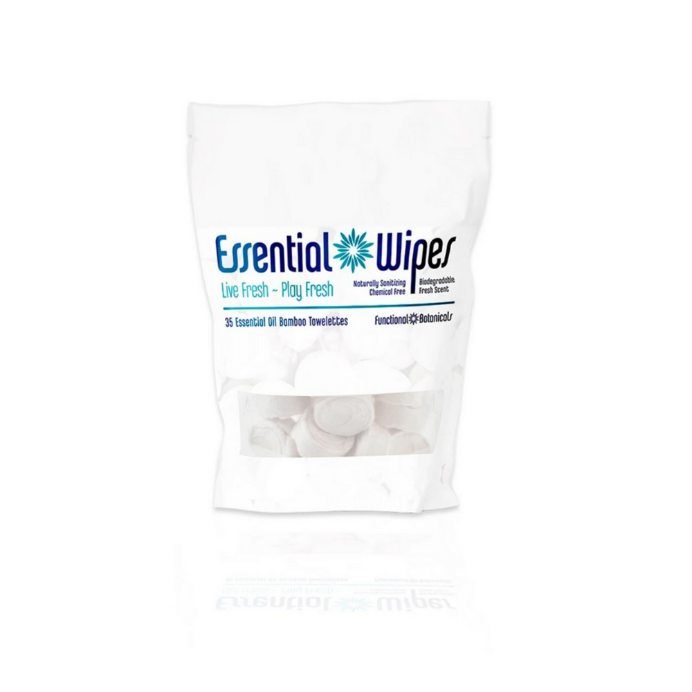 Essential Wipes - Eco Pak (35 wipes) | Functional Botanicals