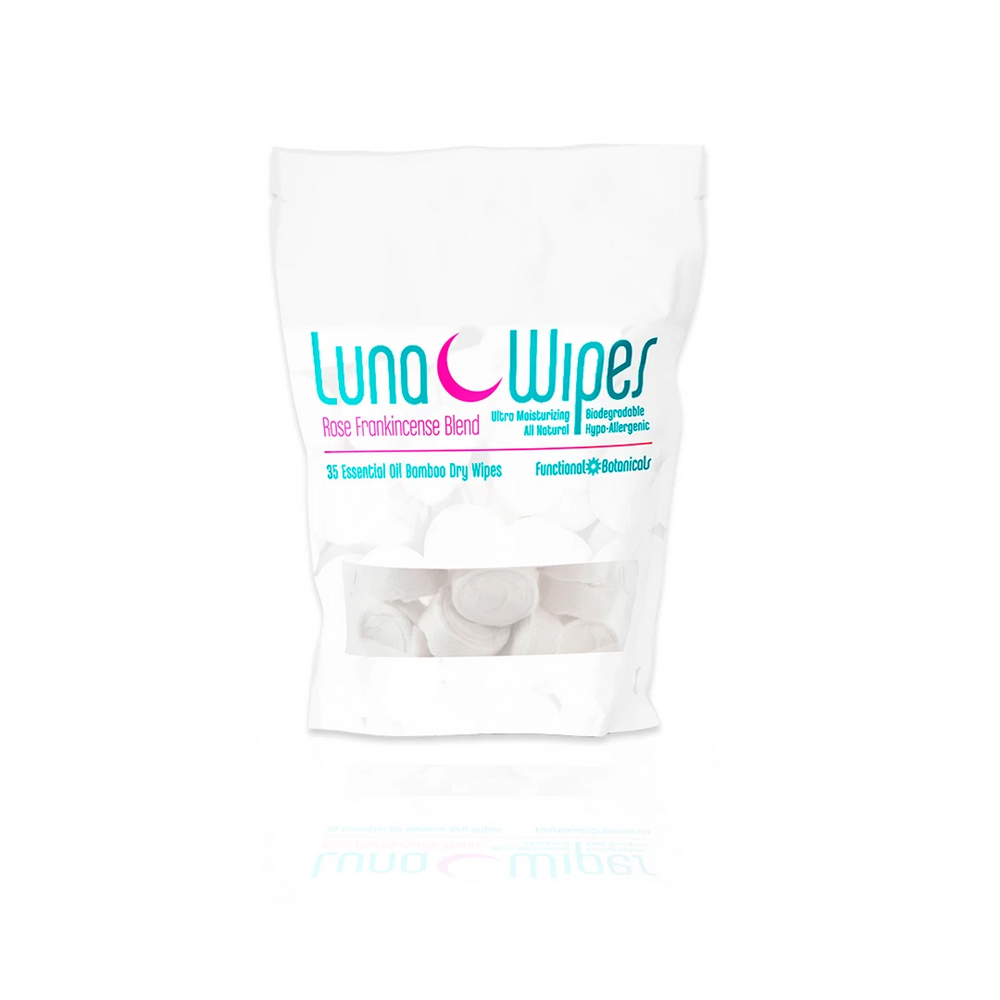 Luna Wipes - Eco Pak (35 Wipes) | Functional Botanicals