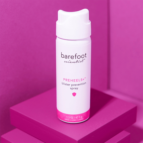 Preheels+ Blister Prevention Spray | Barefoot Scientist