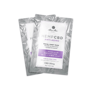 Hemp CBD Anti-Aging Sheet Mask | Mantra Mask