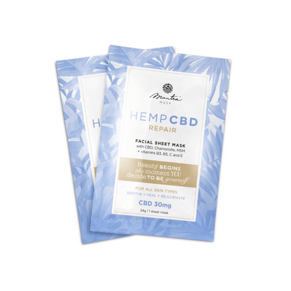 Hemp CBD Repair Sheet Mask | Mantra Mask