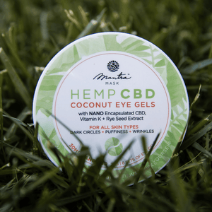 Hemp CBD Coconut Eye Gels | Mantra Mask