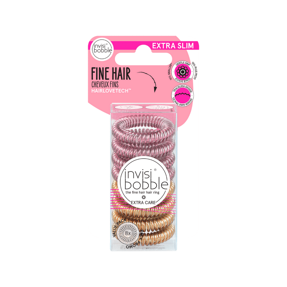 EXTRA SLIM Value Pack Bella Bronze | invisibobble