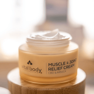 CBD Muscle & Joint Relief Cream | Vital Body Therapeutics