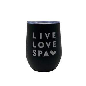 Live Love Spa Tumbler - Black