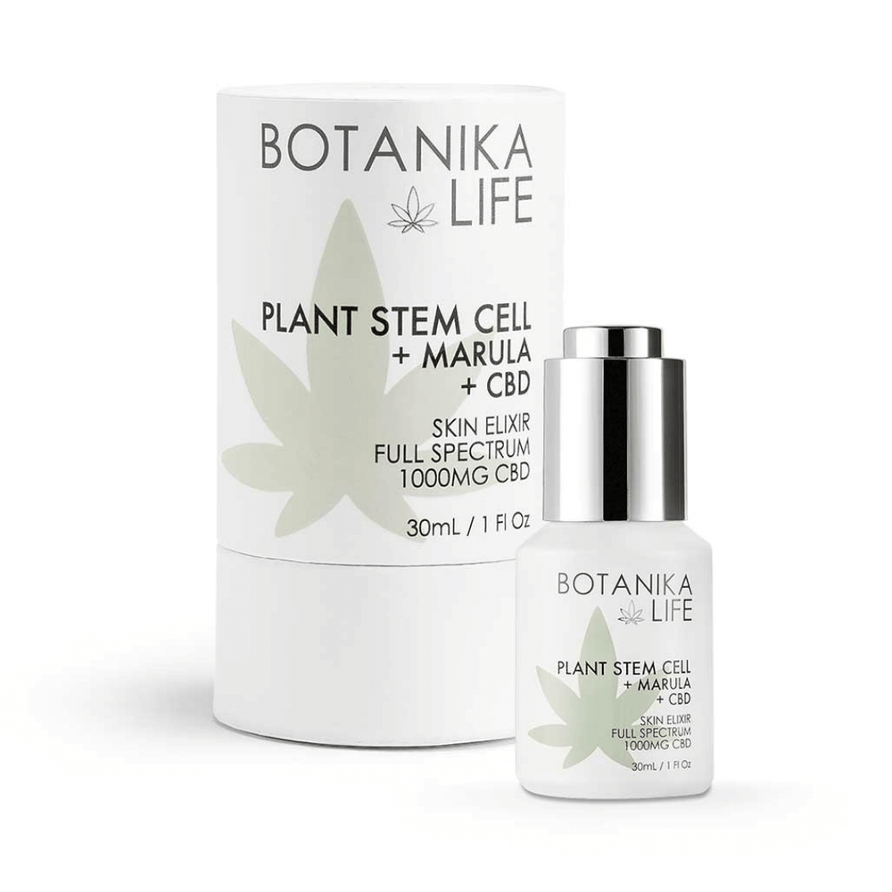 Plant Stem Cell + Marula + CBD Skin Elixir | Botanika Life