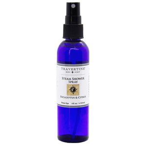 Eucalyptus + Citrus Steam Shower Spray | Travertine Spa